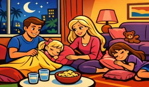 A Gentle Night with Barbie and Friends