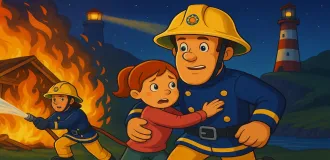 Fireman Sam’s Courageous Night Adventure
