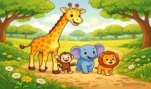 Happy Giraffe and the Day the Smiles Almost Slipped Away