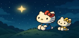 Hello Kitty and the Night of the Gentle Glow