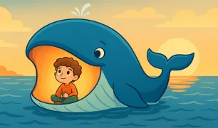 Jonah and the Whale’s Gentle Journey of Courage and Kindness
