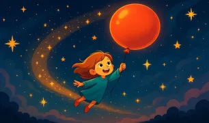 Skybound Wishes: The Adventure of the Flying Balloon