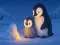 The Baby Penguin Wrapped in the Soft Light of Kindness