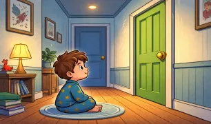 The Green Door That Whispers Goodnight