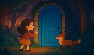 The Secret of the Blue Door
