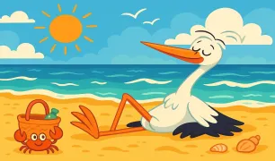 The Sun-Loving Stork