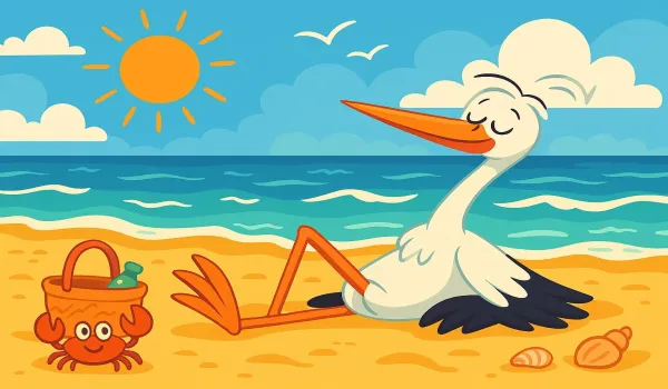 The Sun-Loving Stork