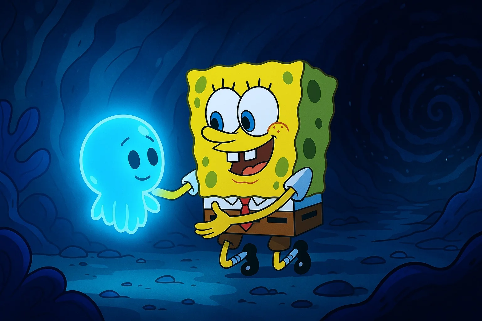 Spongebob’s Deep Sea Midnight Secret – A Cozy Bedtime Story for Kids