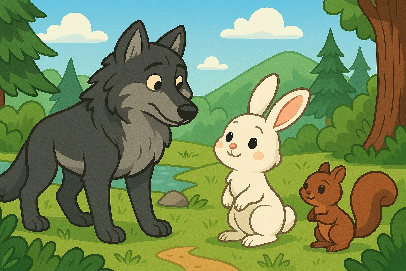 The Brave Little Bunny’s Forest Journey – Magical Bedtime Story for Kids